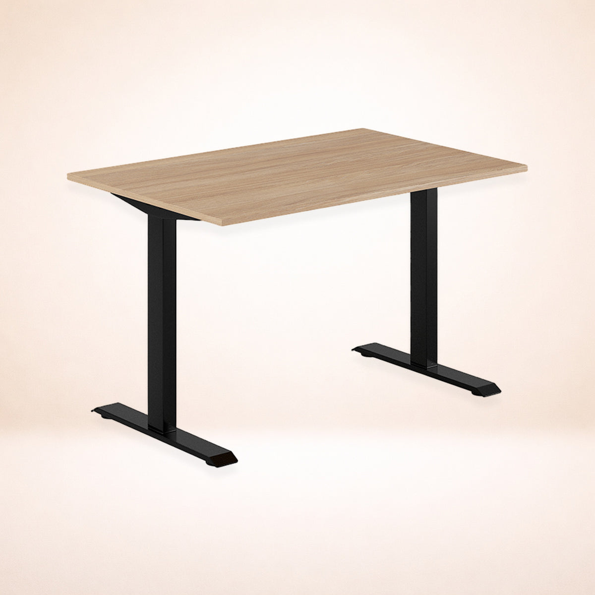 Bord med T-stativ urban oak
