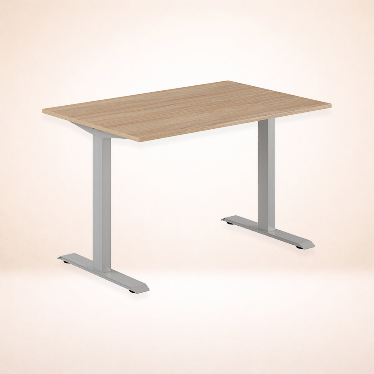Bord med T-stativ urban oak