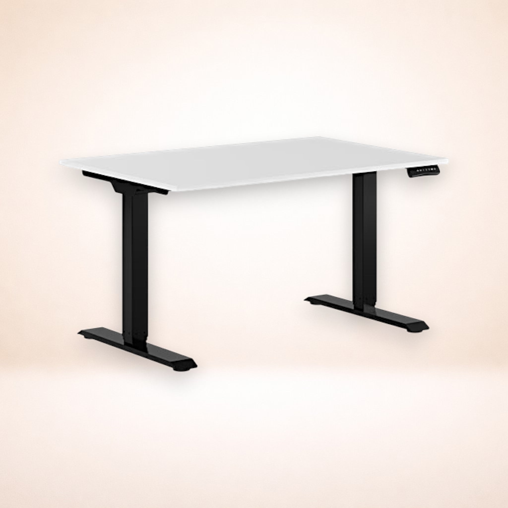 Skrivbord premium - vit / svart