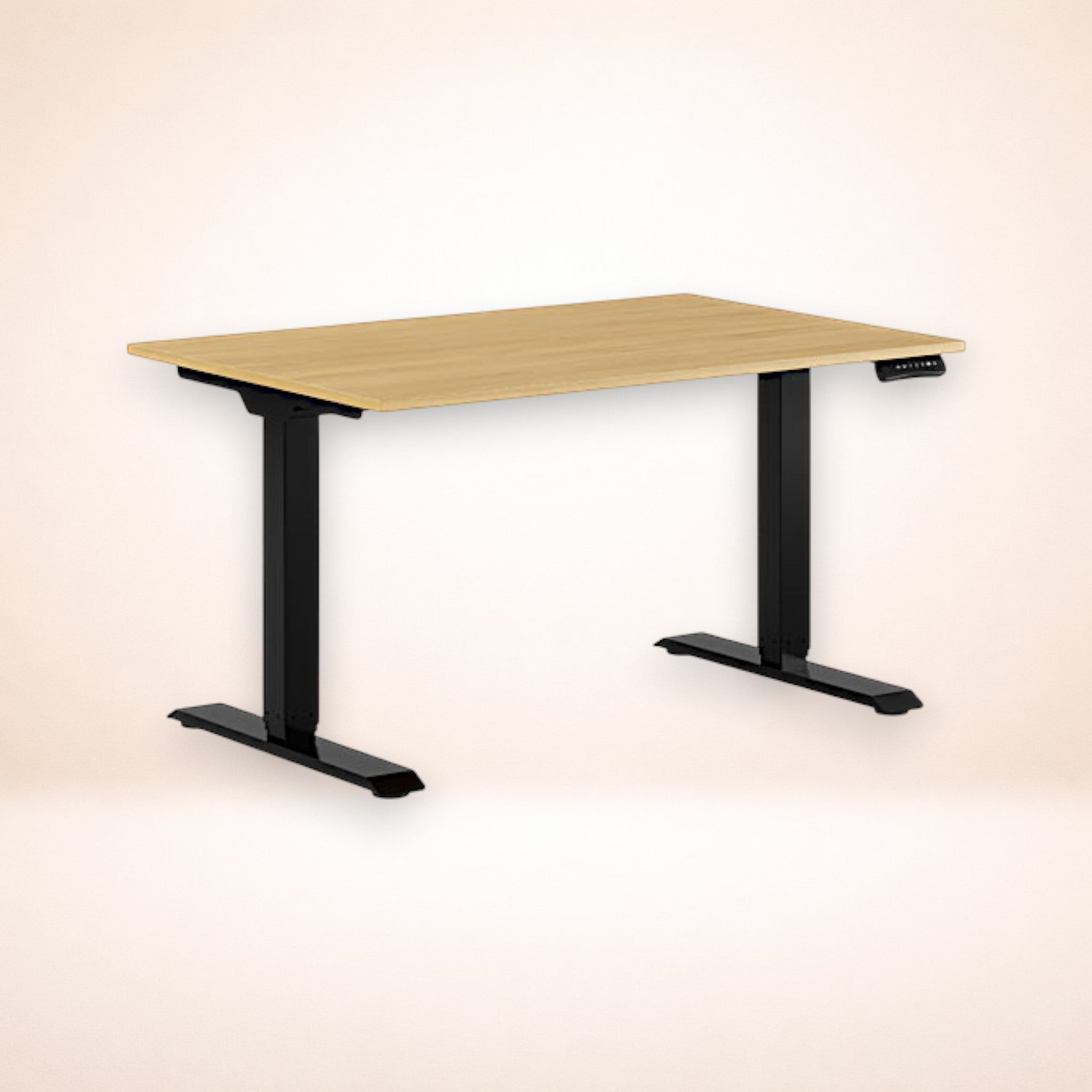 Skrivbord premium - ek / svart