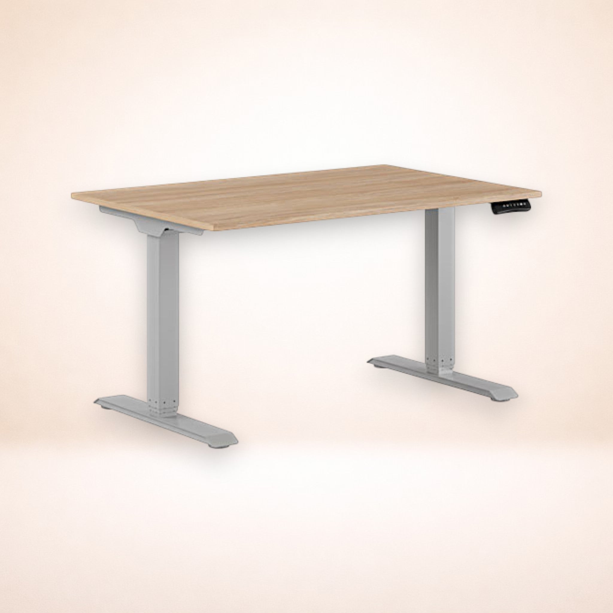 Skrivbord premium - urban oak / grå