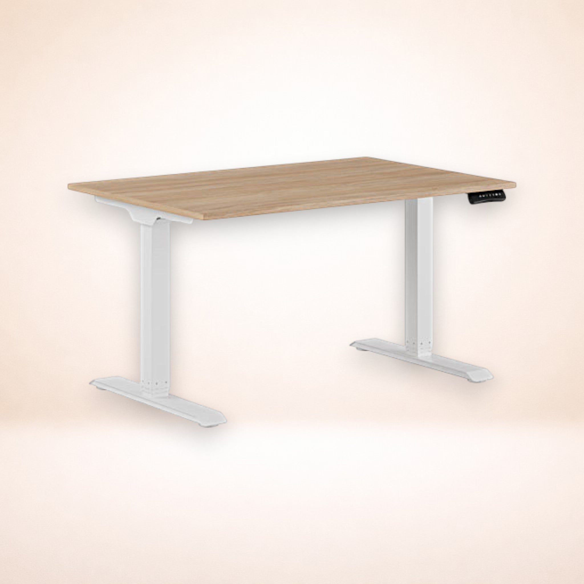 Skrivbord premium - urban oak / vit