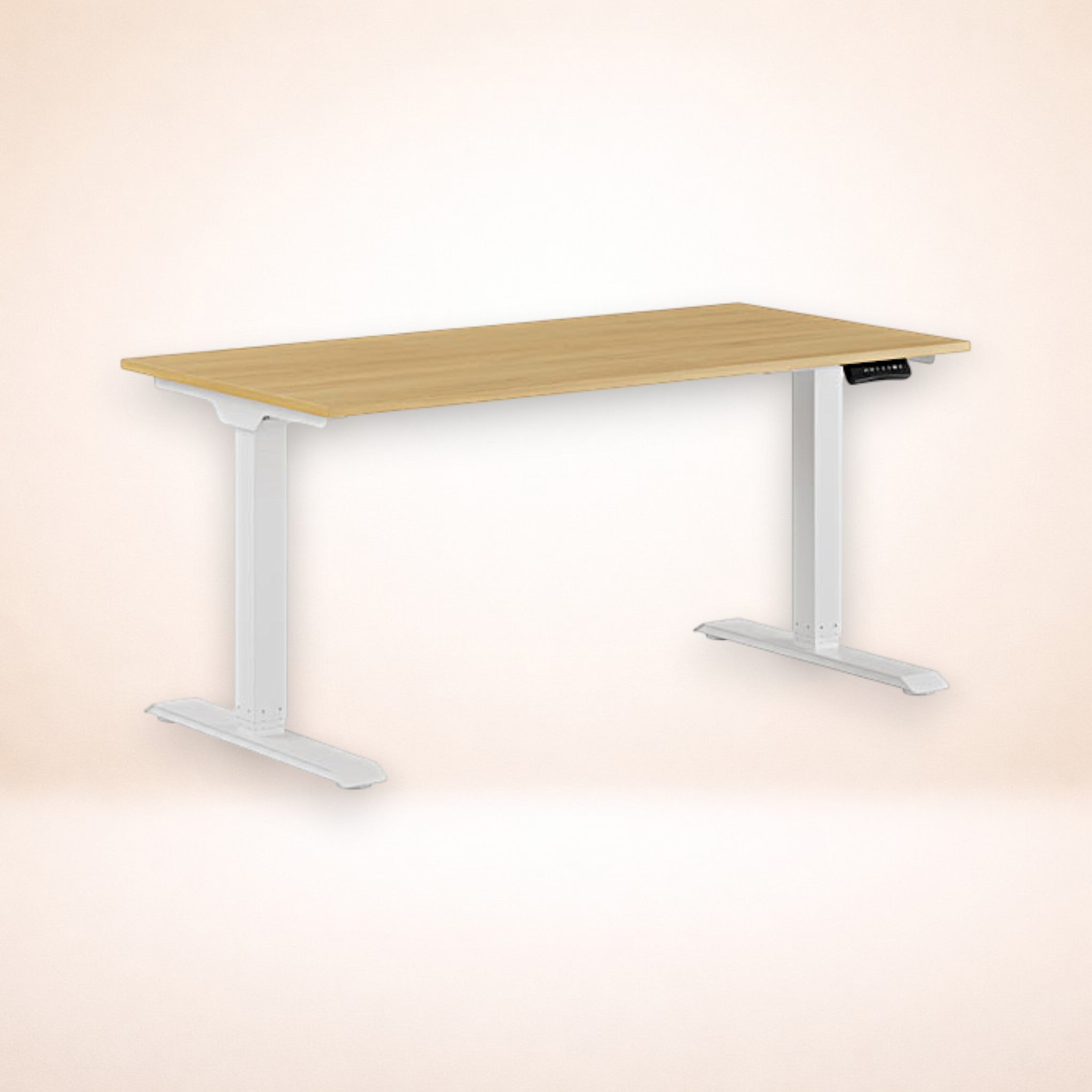 Skrivbord premium - ek / vit