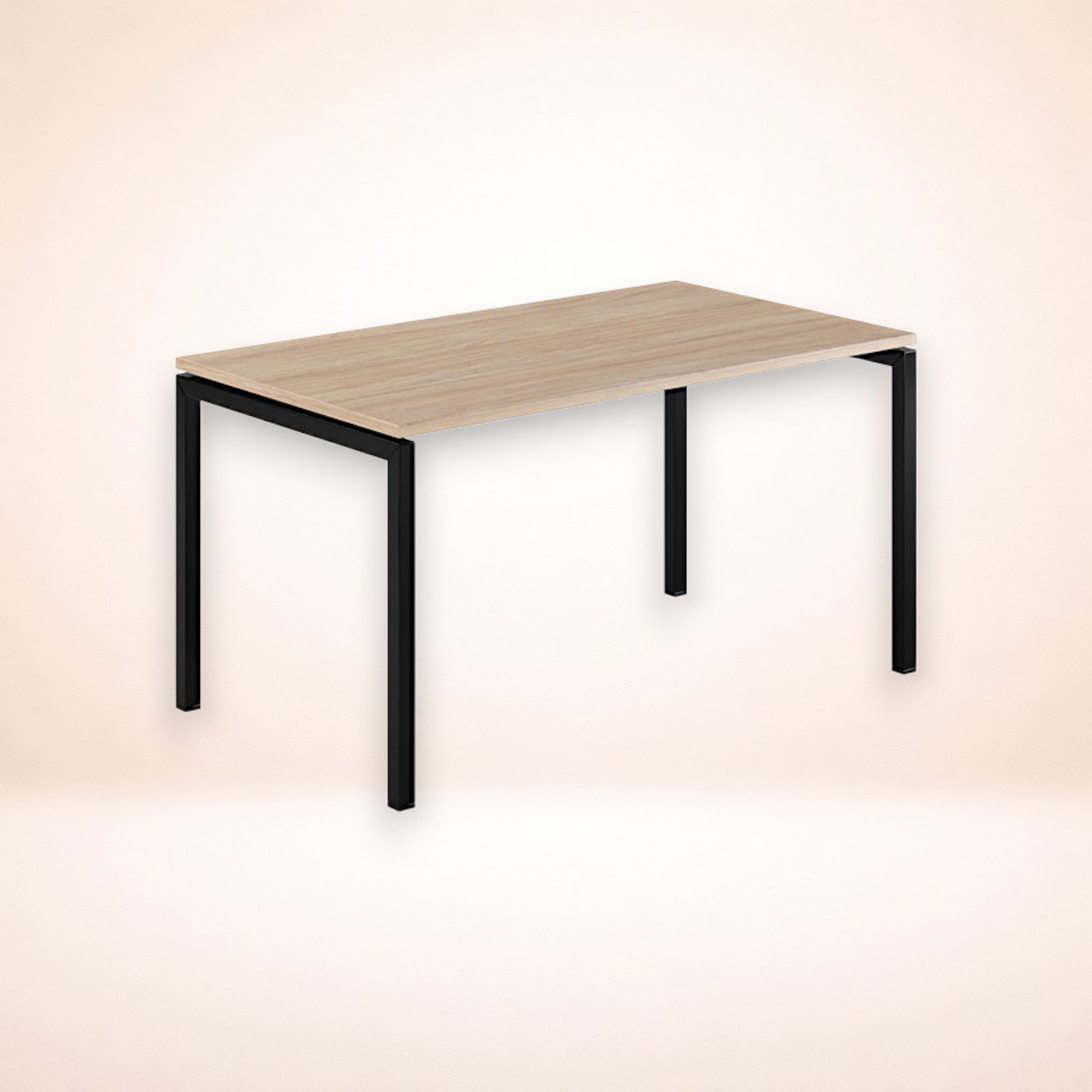 Bord med U-stativ urban oak