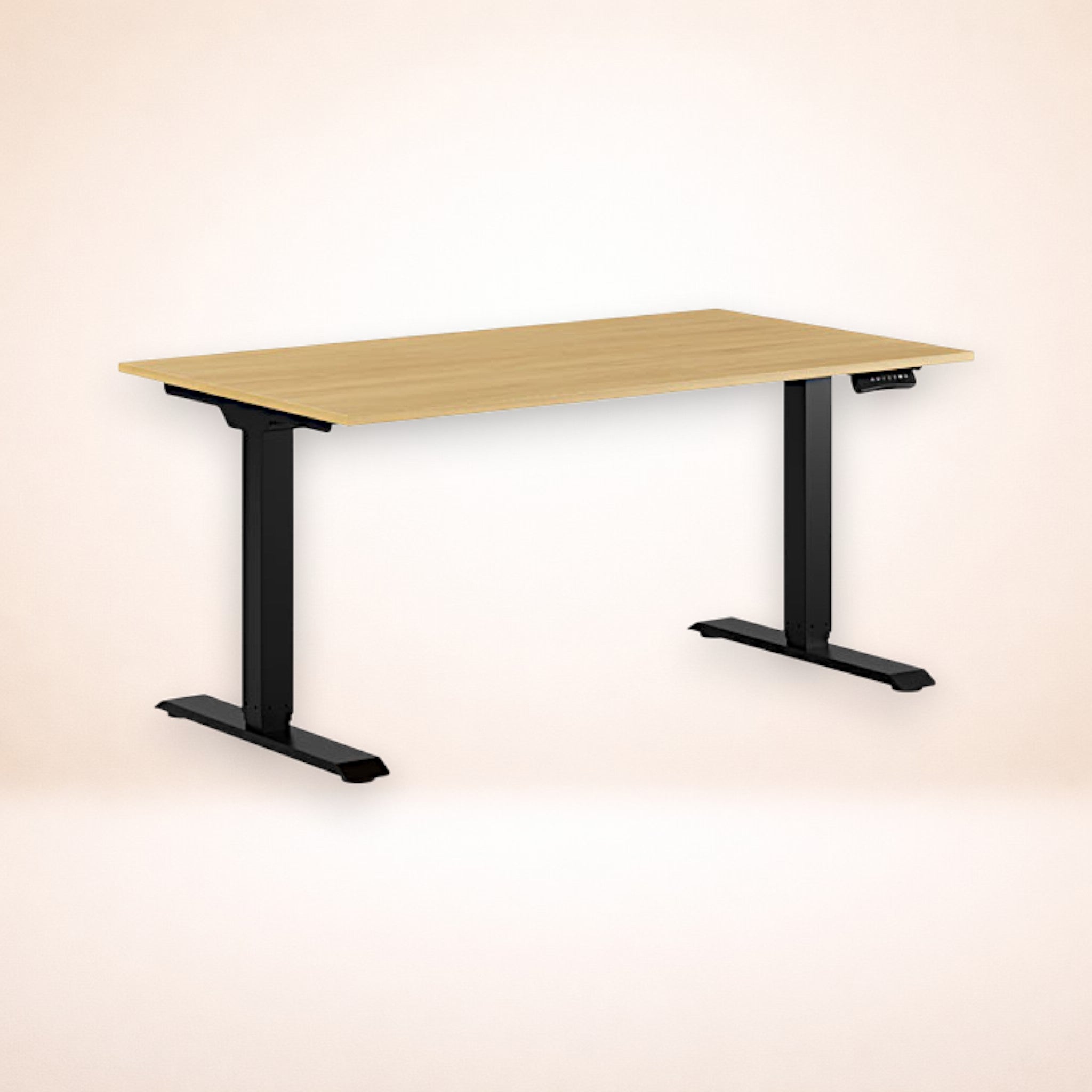 Skrivbord premium - ek / svart