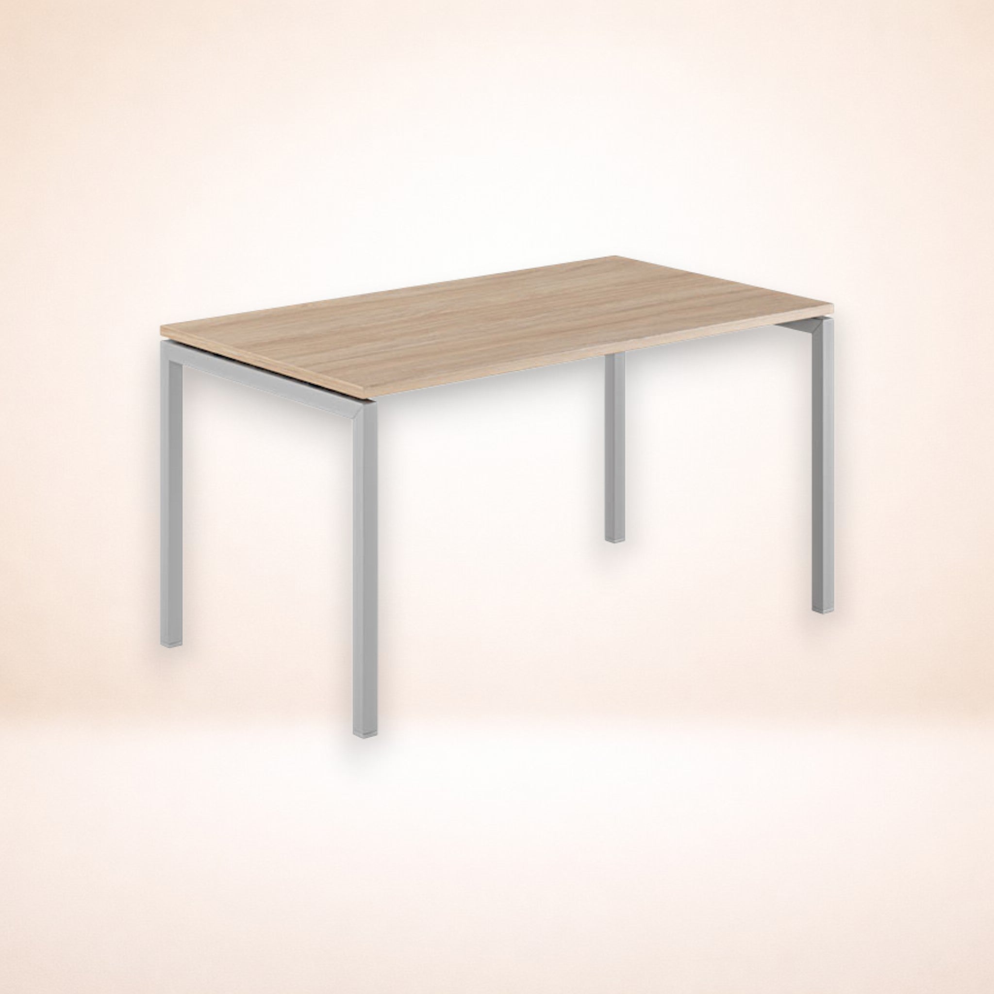 Bord med U-stativ urban oak