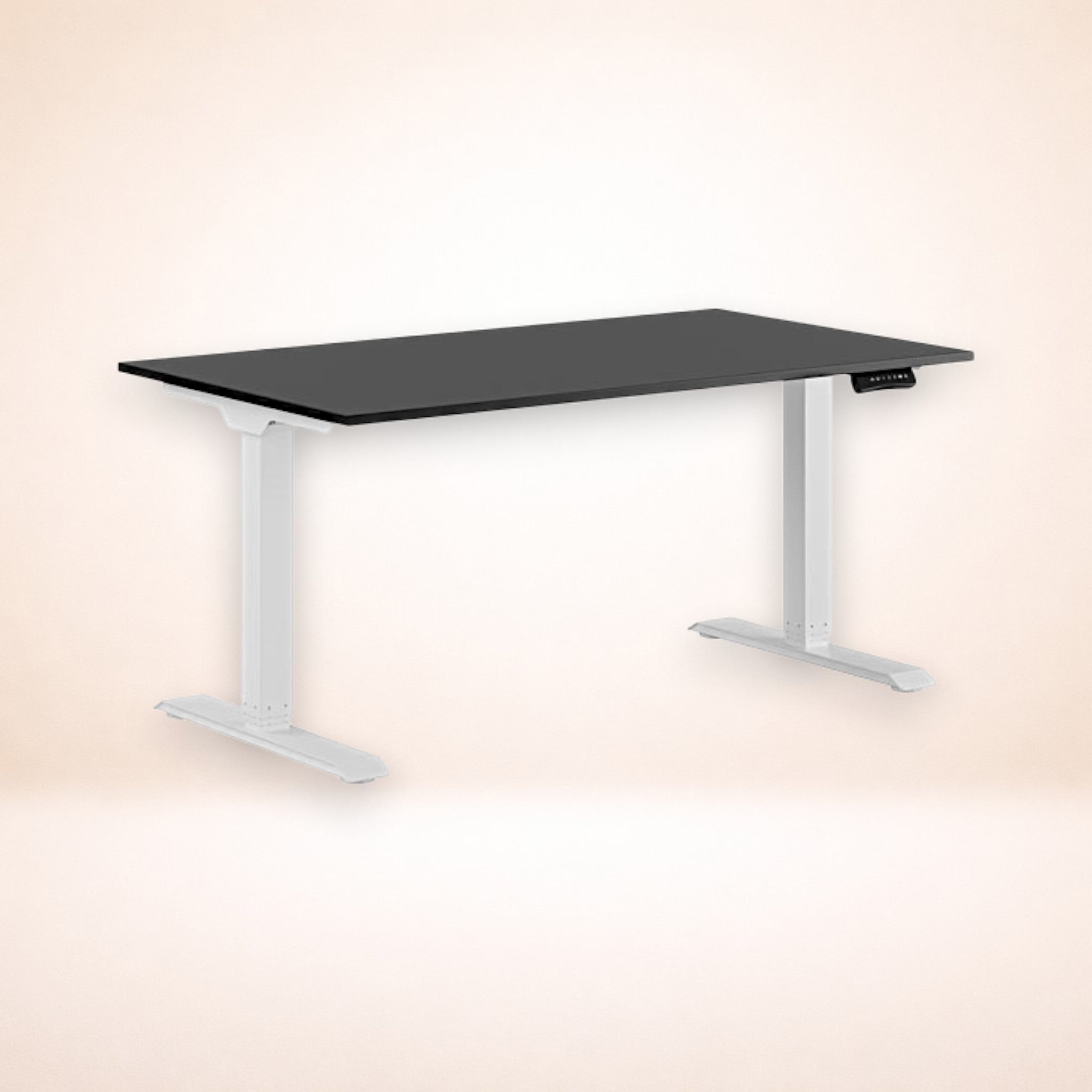 Skrivbord premium - svart / vit