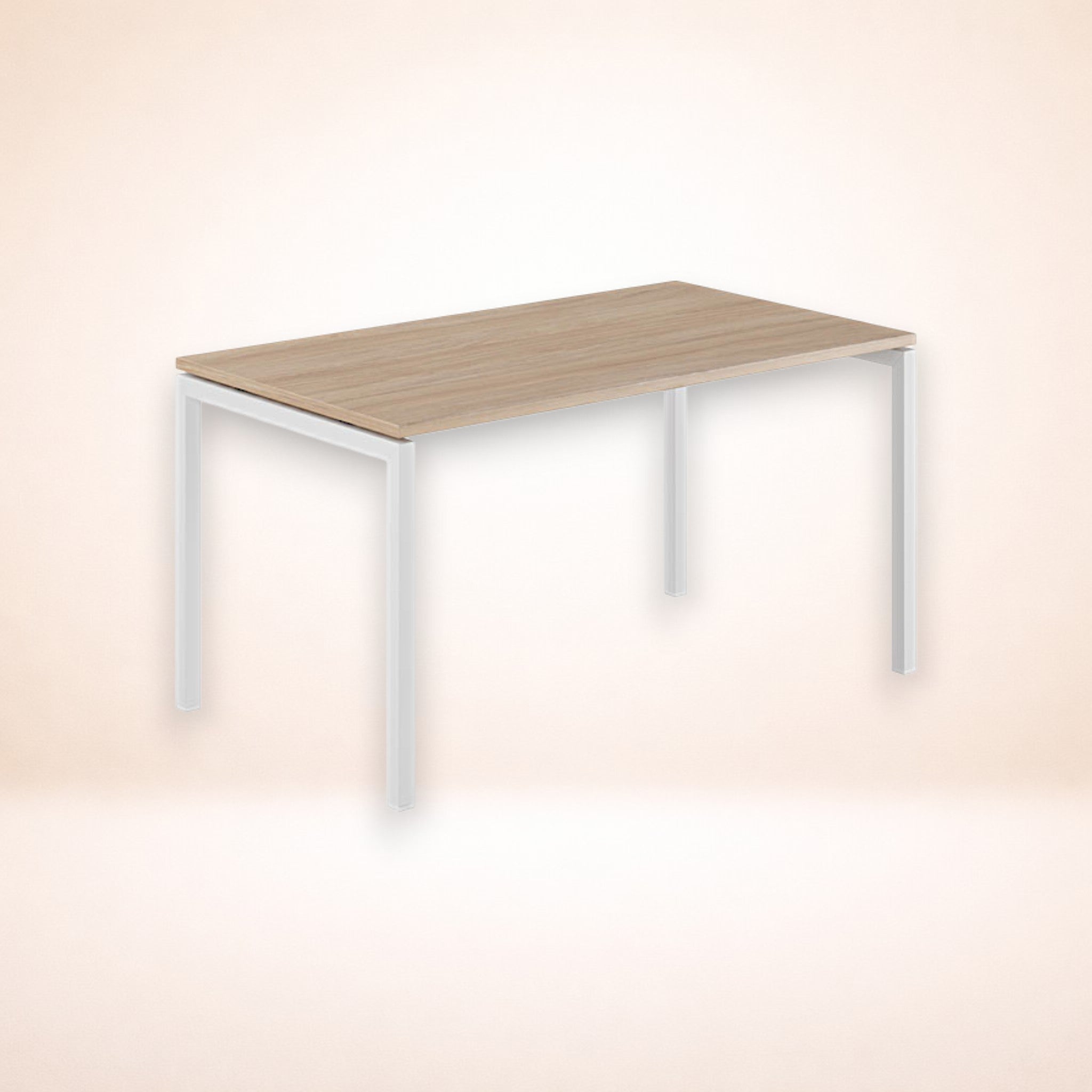 Bord med U-stativ urban oak