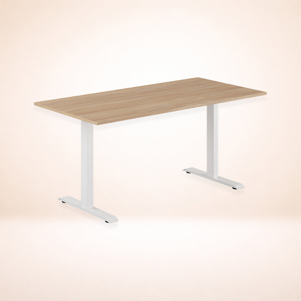 Bord med T-stativ urban oak