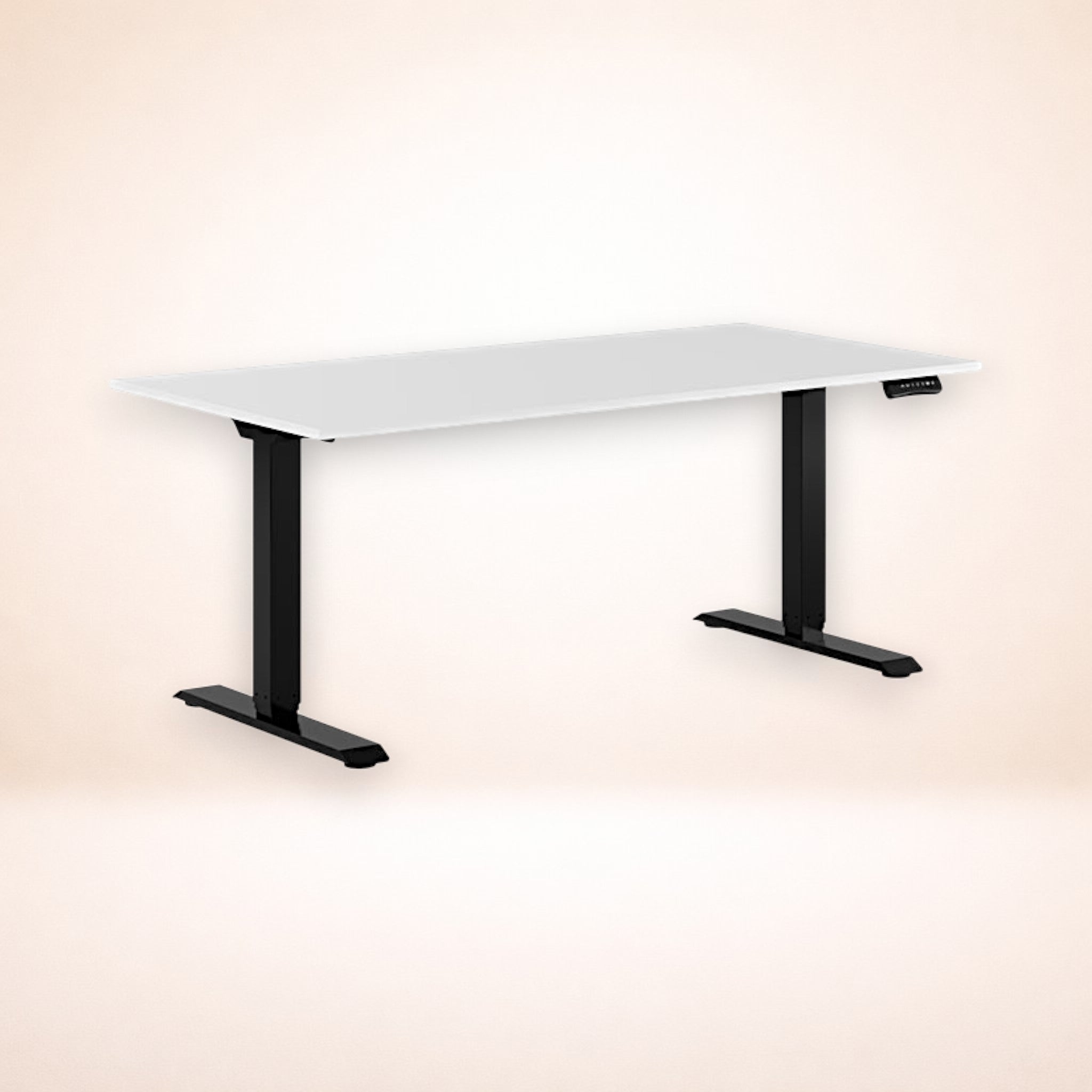 Skrivbord premium - vit / svart