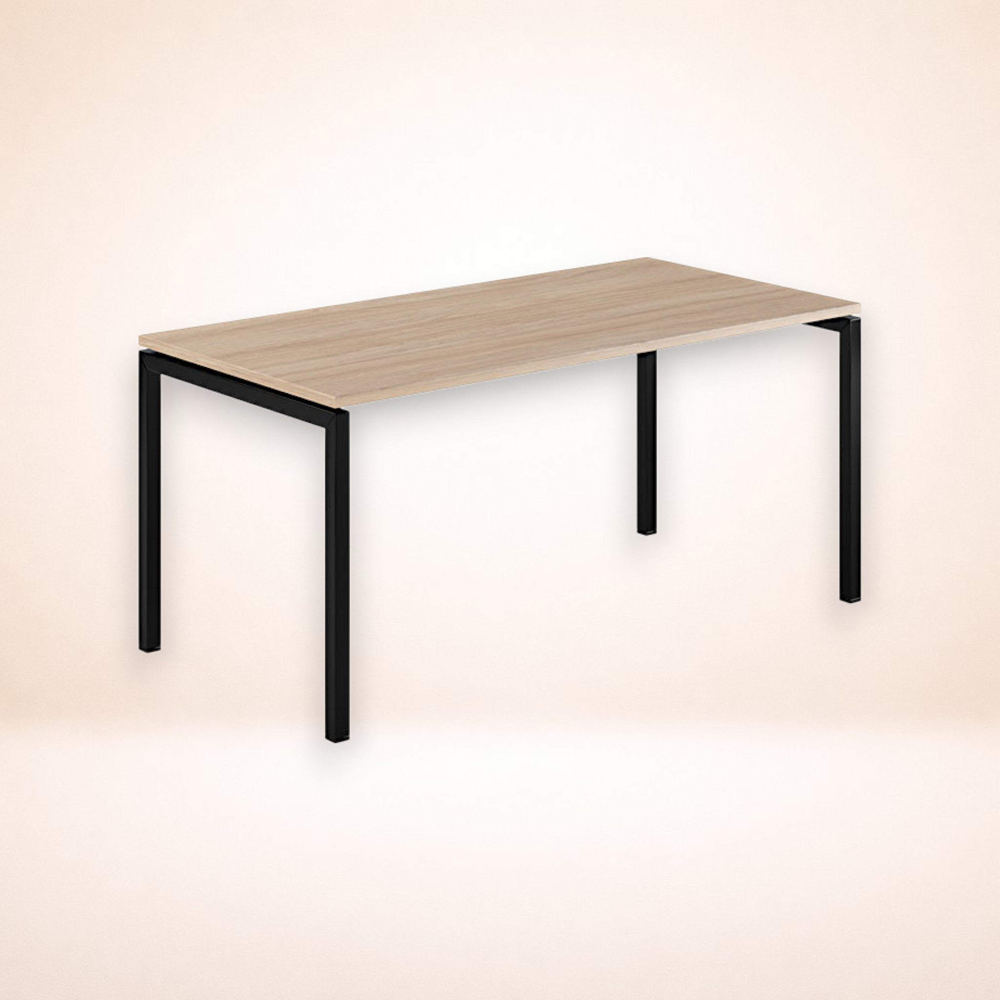 Bord med U-stativ urban oak