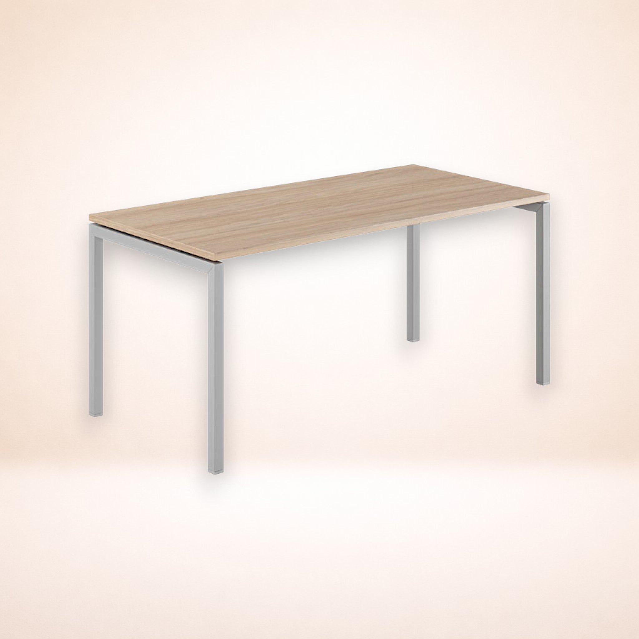 Bord med U-stativ urban oak