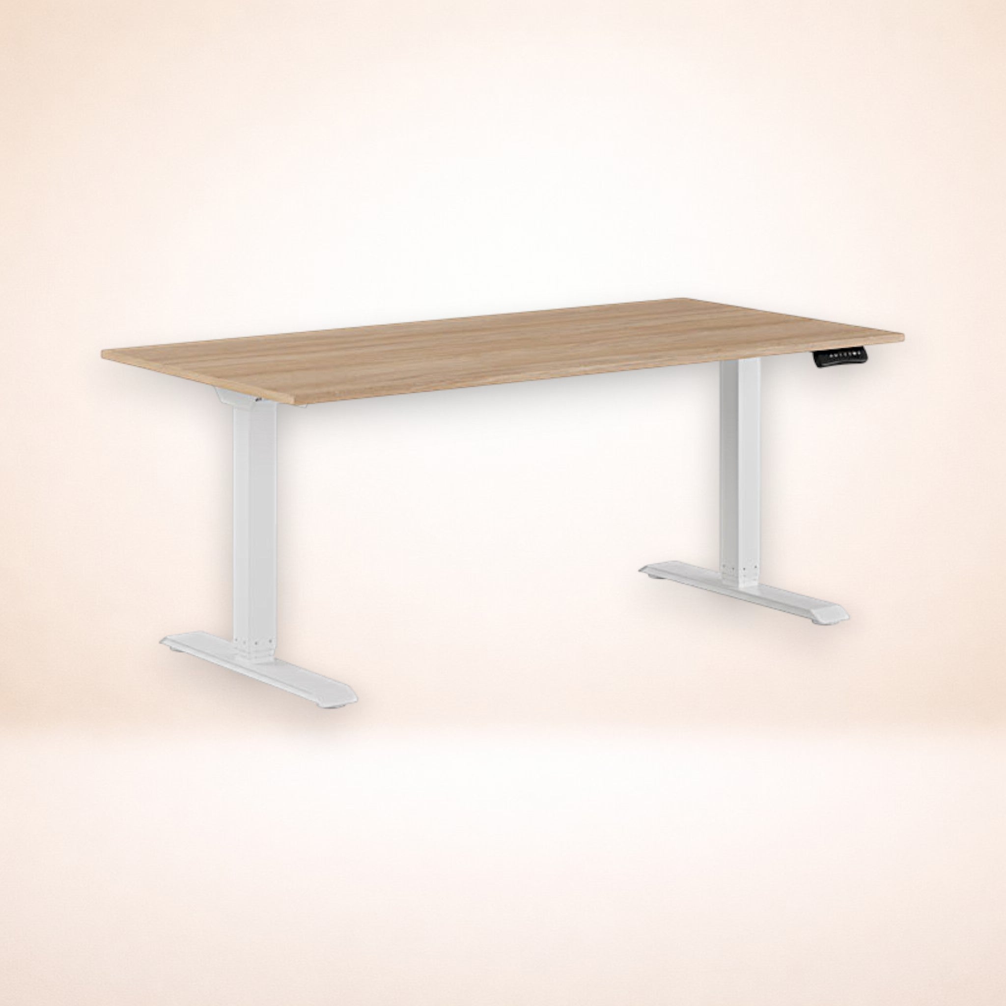 Skrivbord premium - urban oak / vit