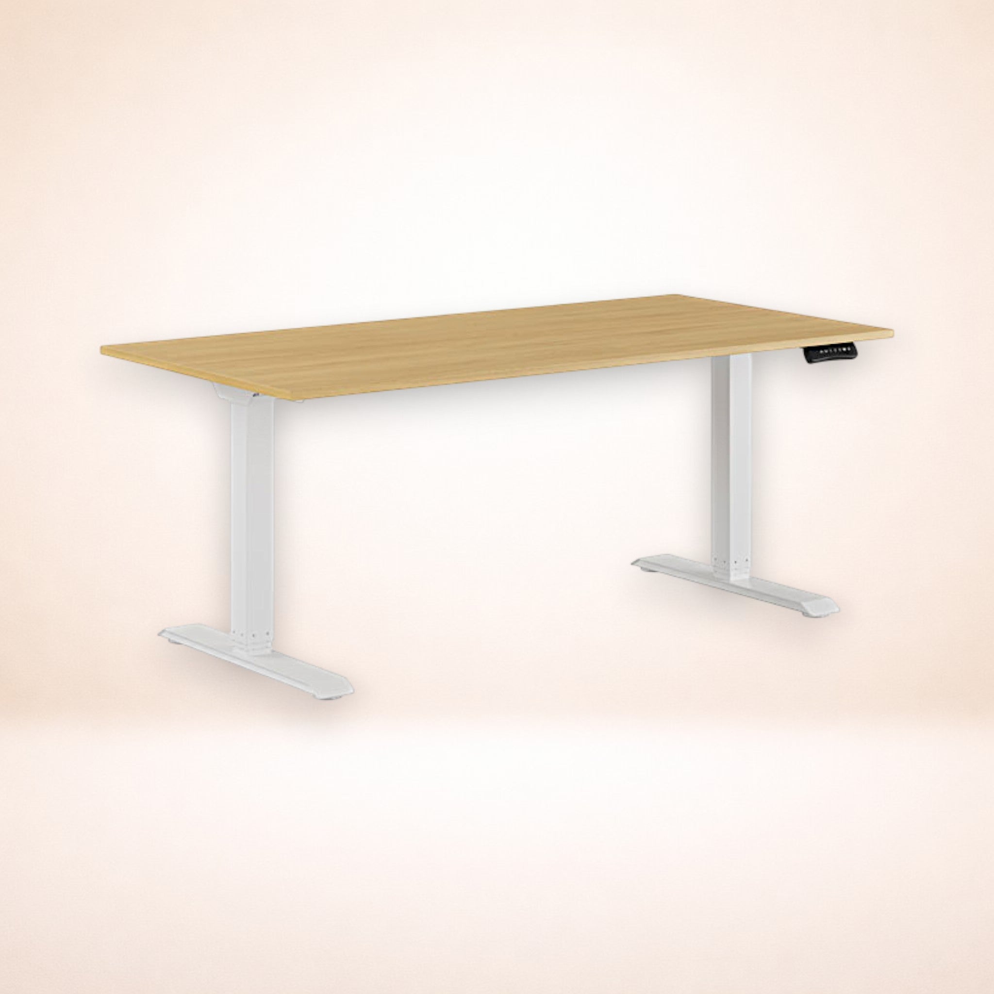 Skrivbord premium - ek / vit