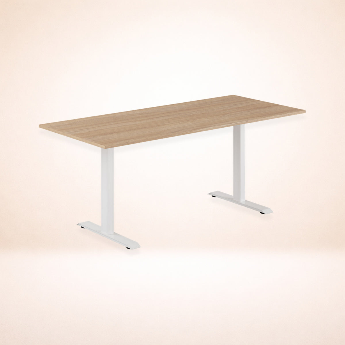 Bord med T-stativ urban oak