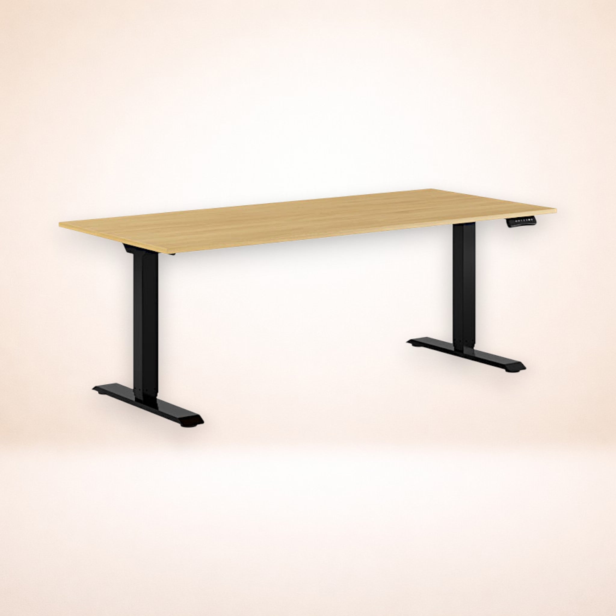 Skrivbord premium - ek / svart
