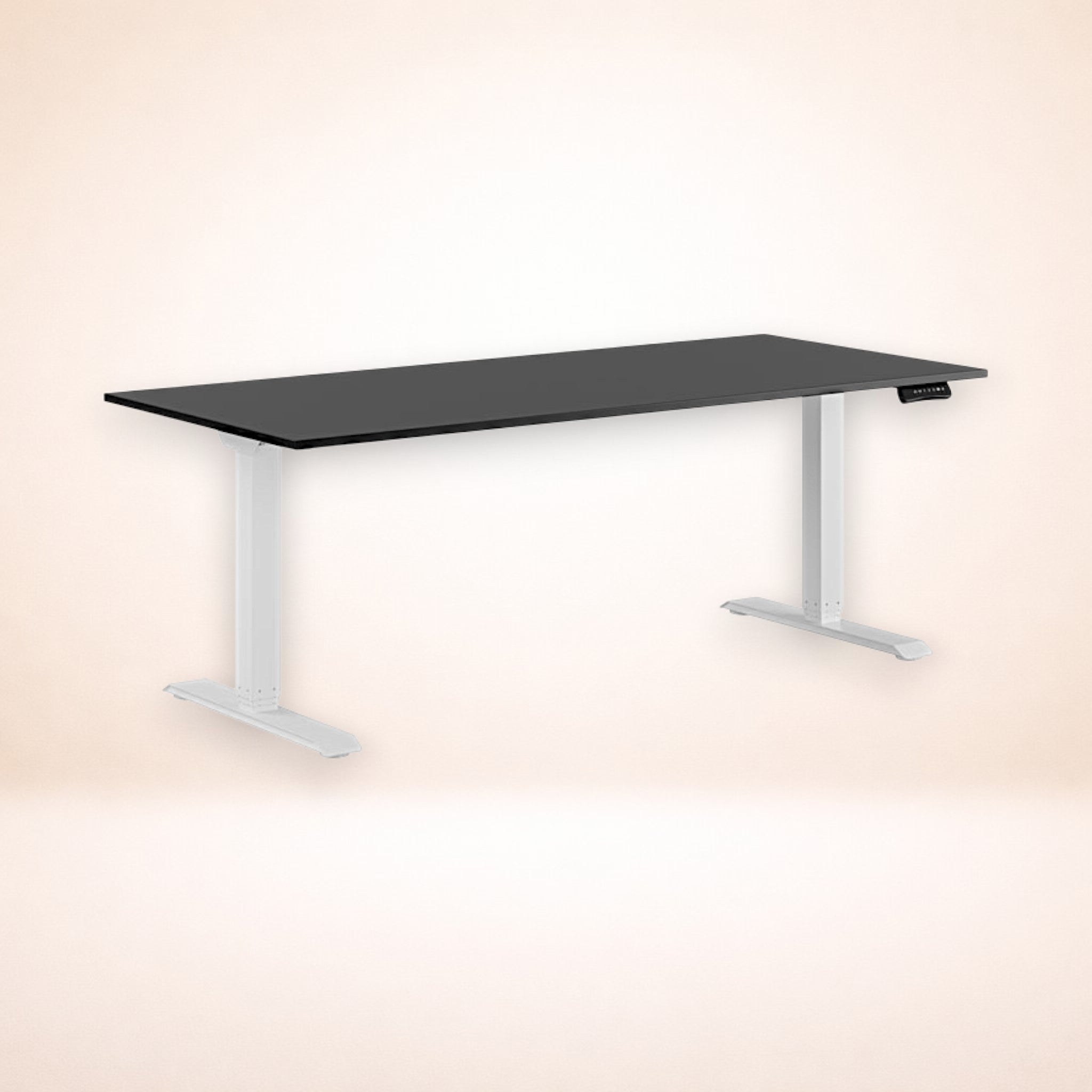 Skrivbord premium - svart / vit