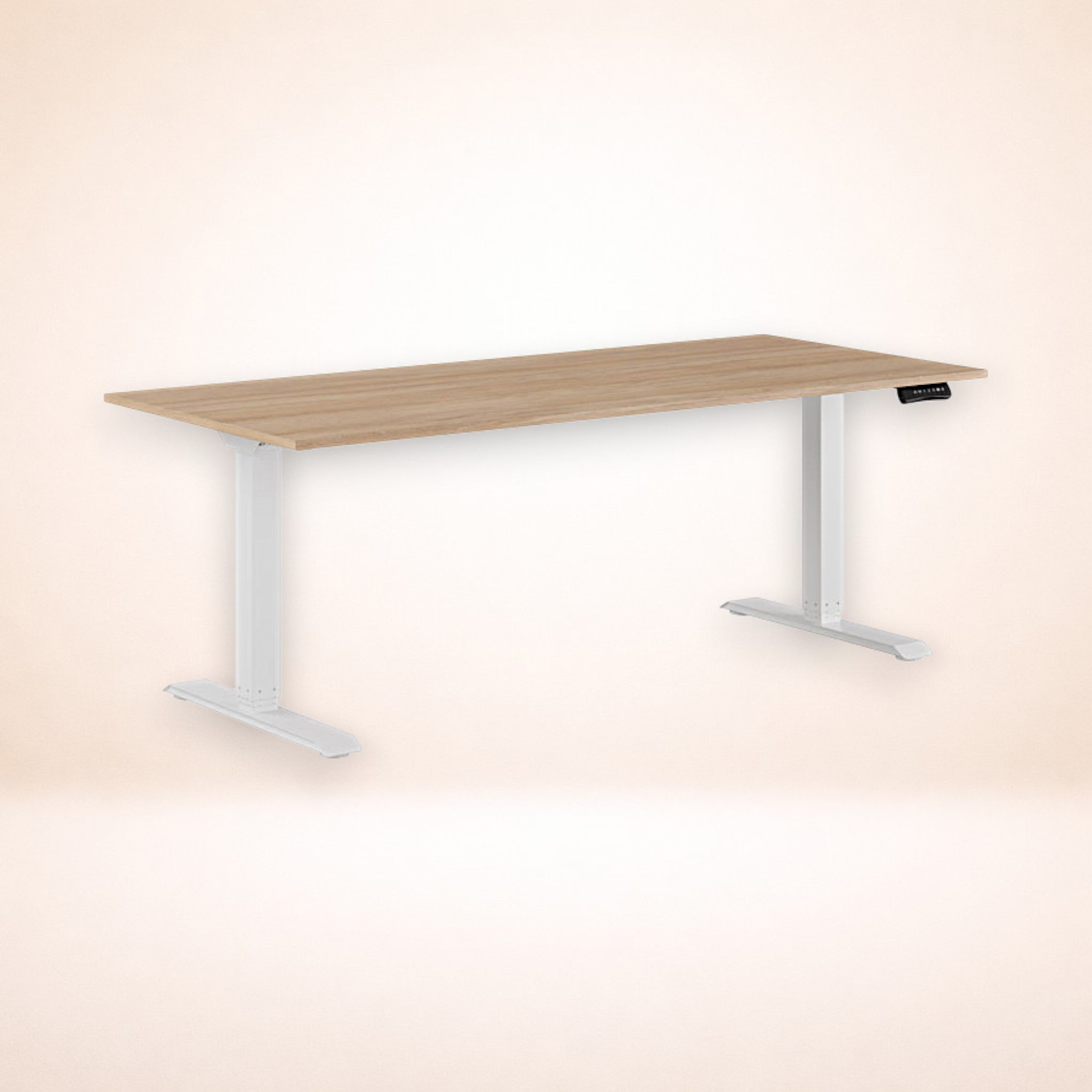 Skrivbord premium - urban oak / vit