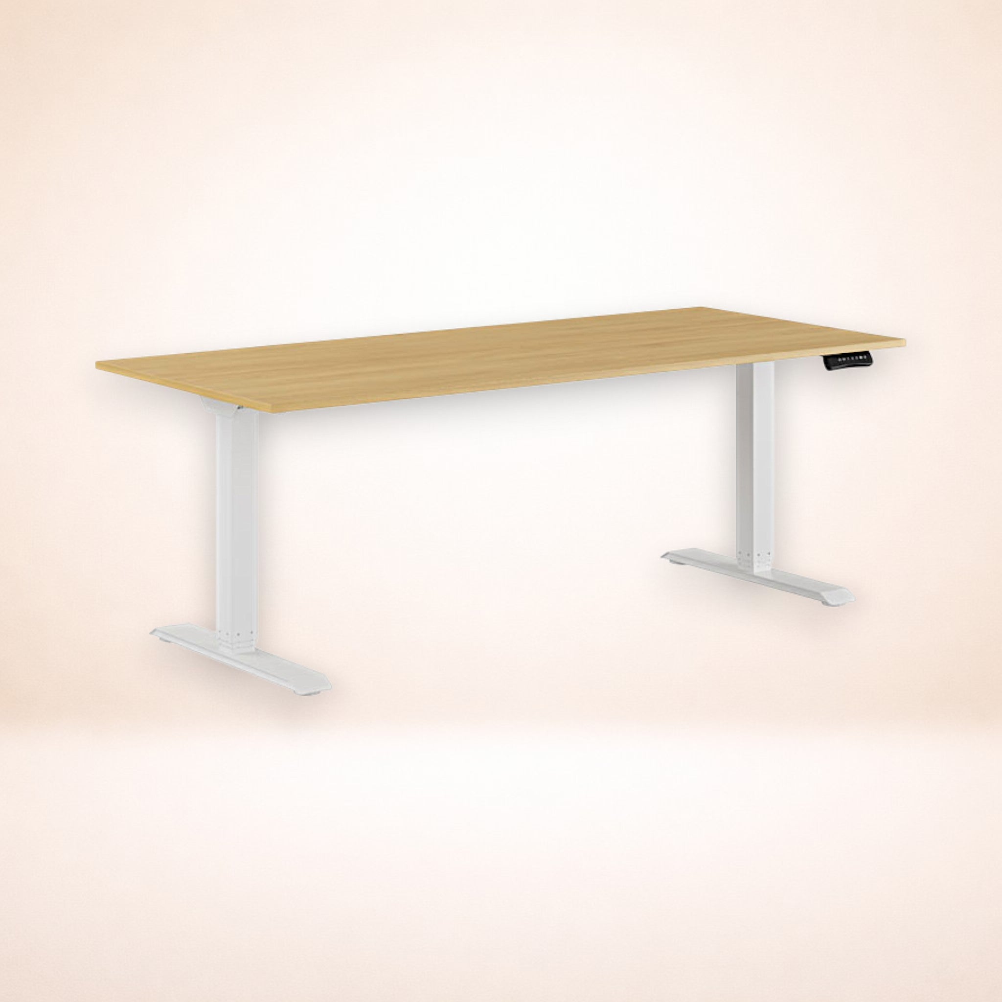 Skrivbord premium - ek / vit