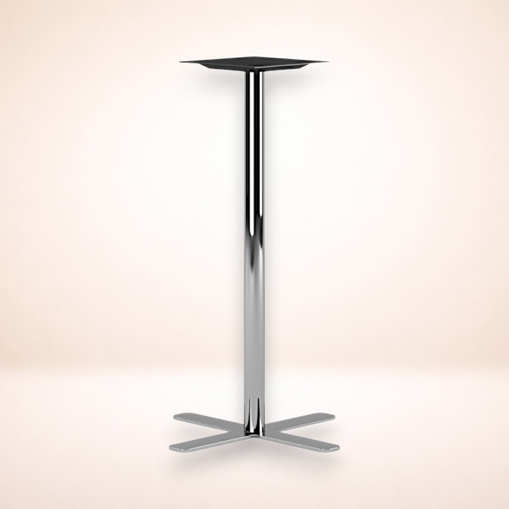 Krysspelare 50cm polerat rostfritt