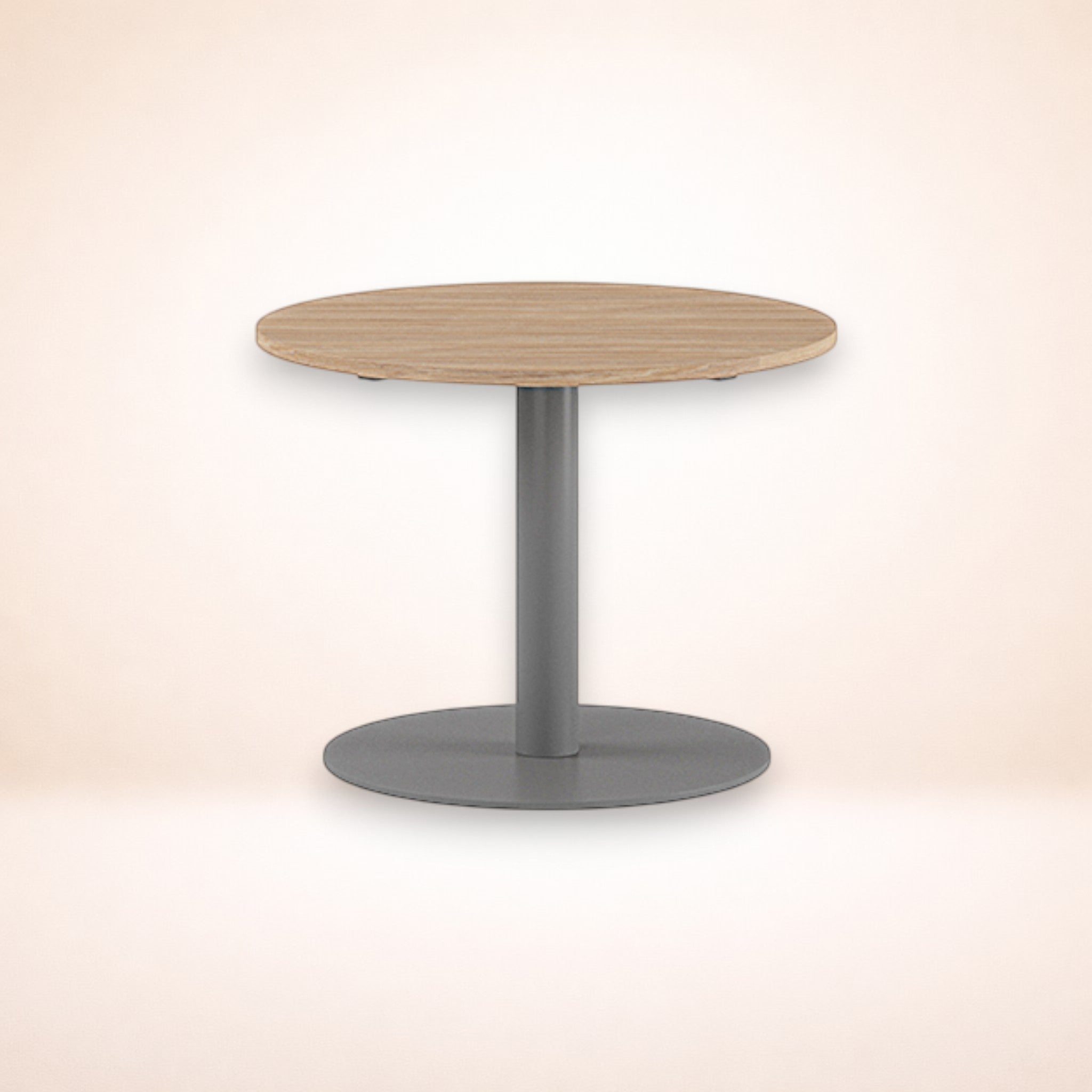 Pelarbord Ø70 urban oak / grå