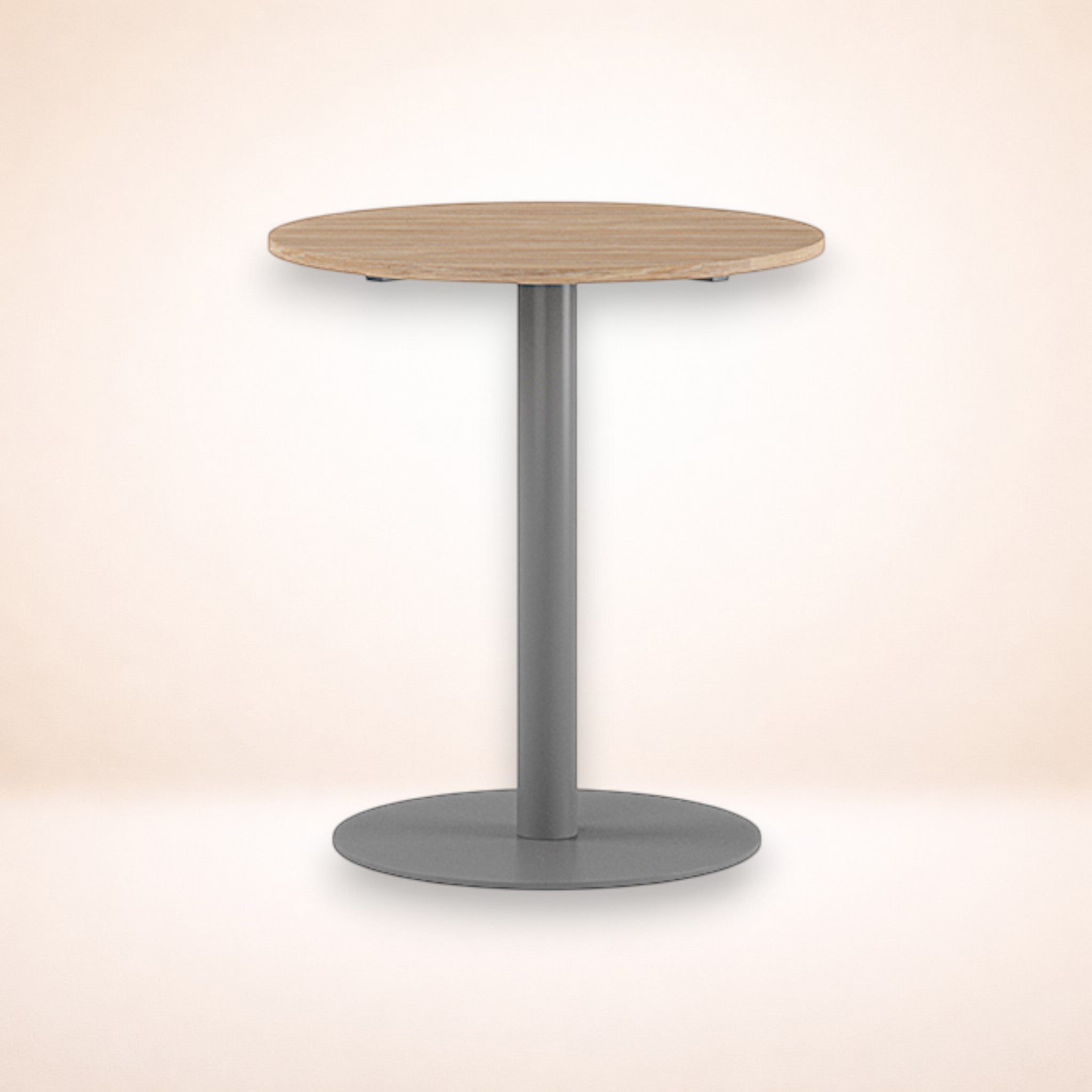 Pelarbord Ø70 urban oak / grå