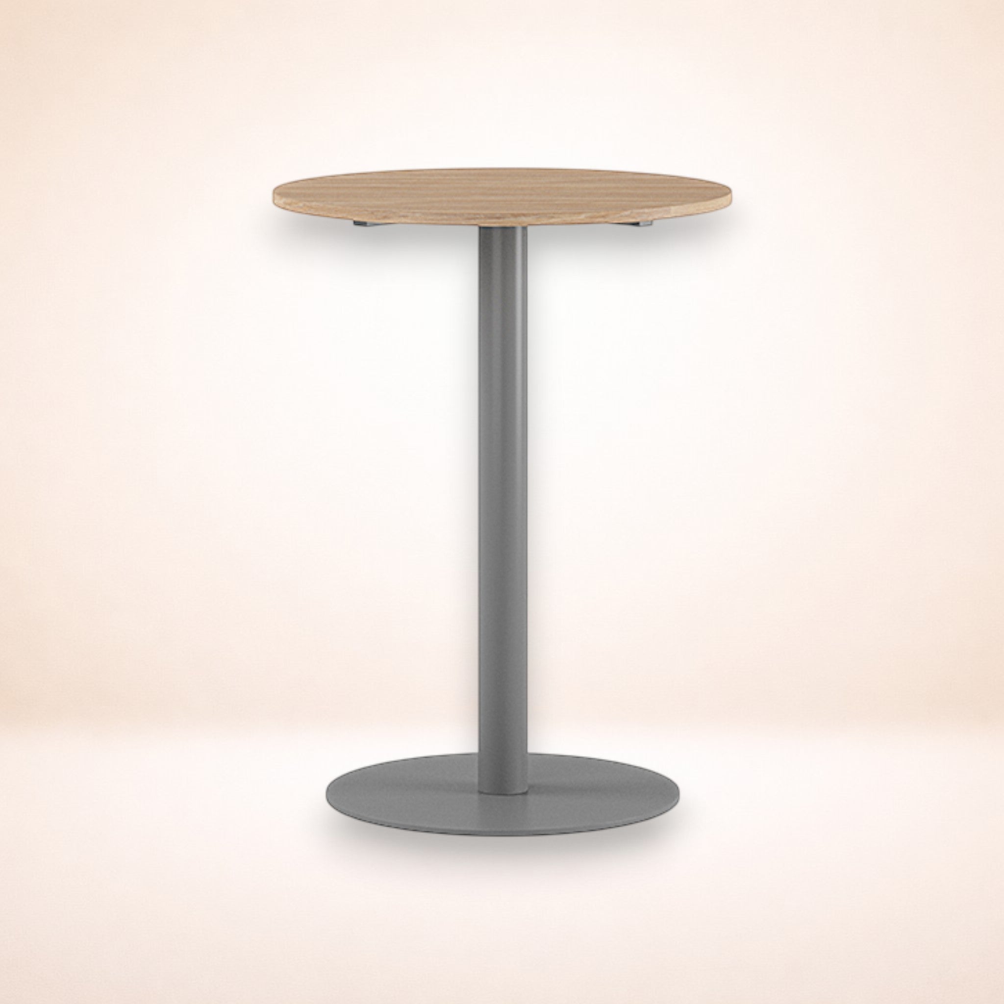Pelarbord Ø70 urban oak / grå