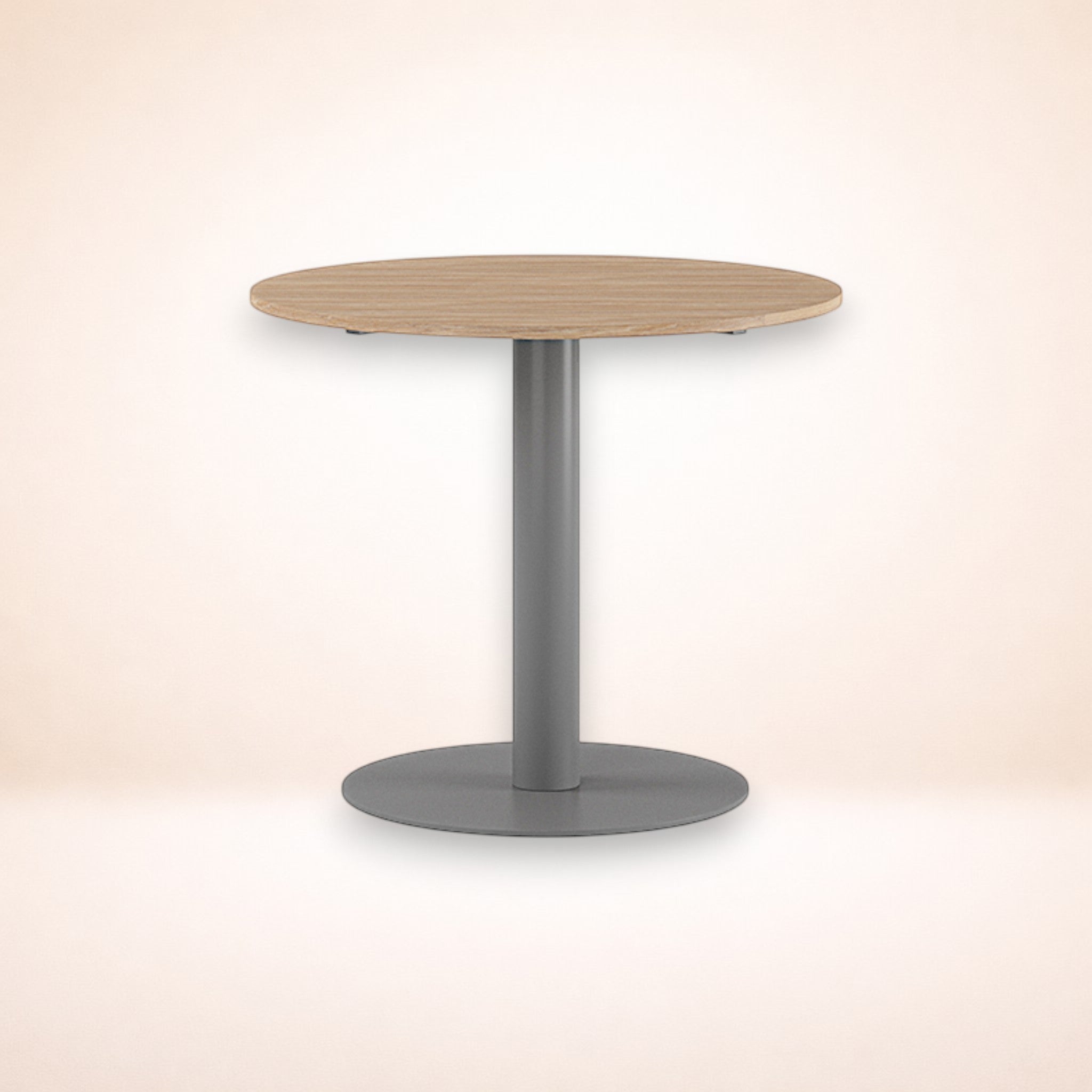 Pelarbord Ø90 urban oak / grå