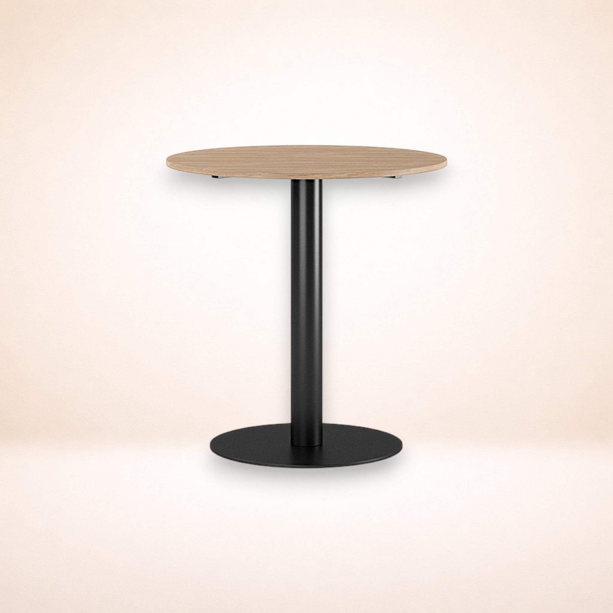 Pelarbord Ø90 urban oak / svart