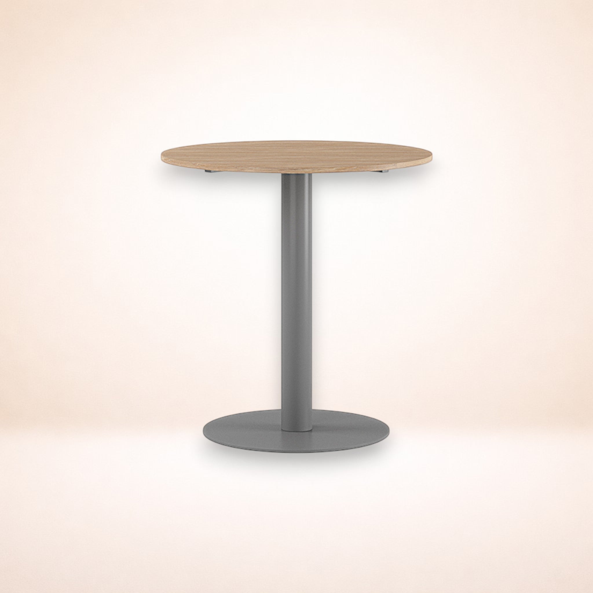 Pelarbord Ø90 urban oak / grå
