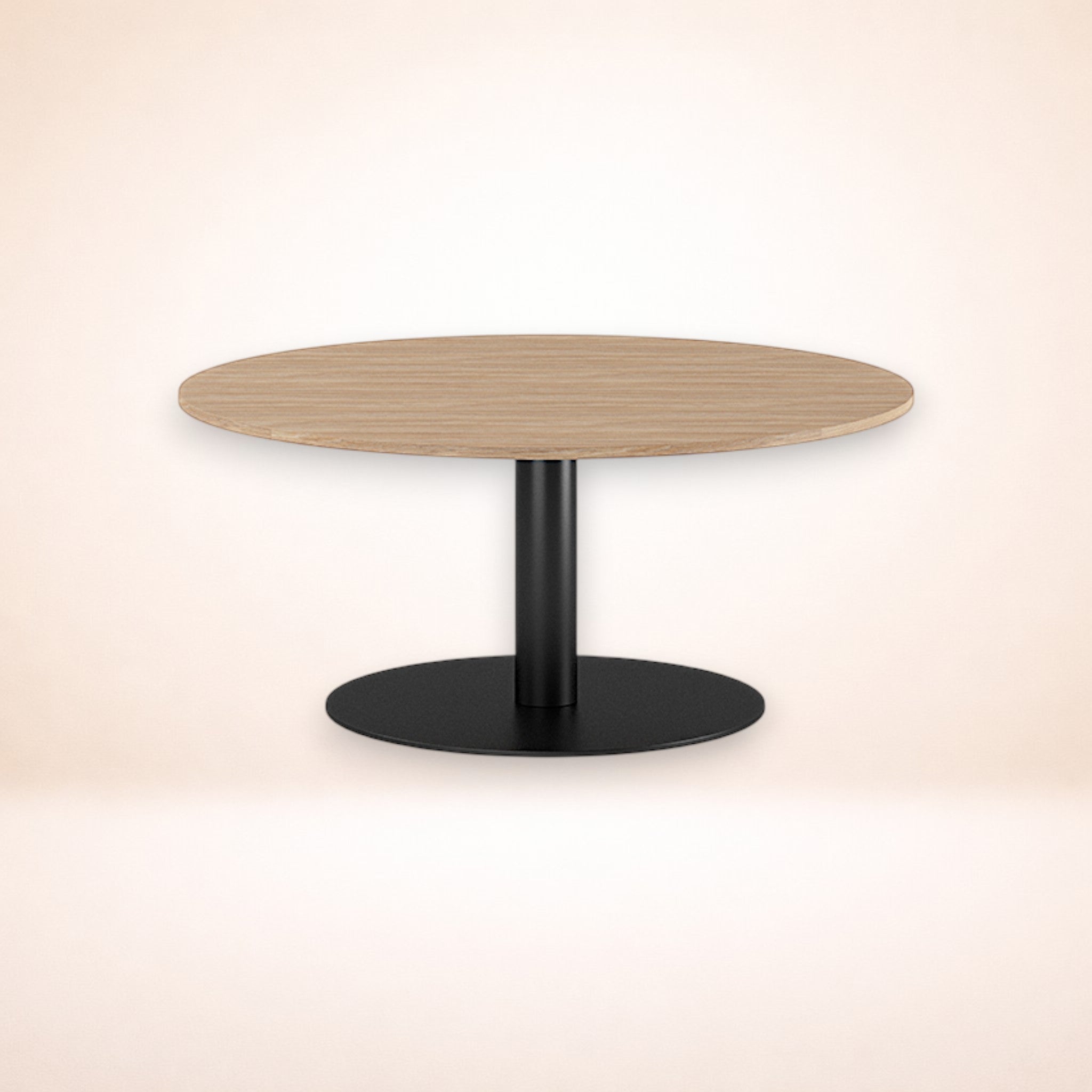 Pelarbord Ø120 urban oak / svart