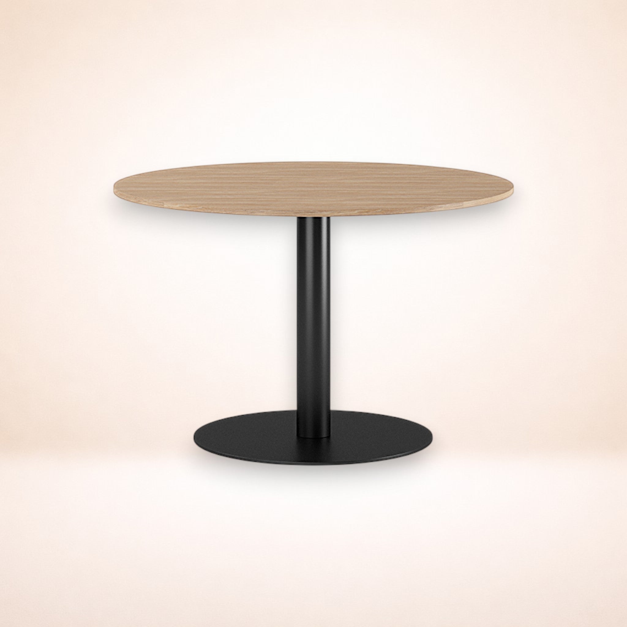 Pelarbord Ø120 urban oak / svart