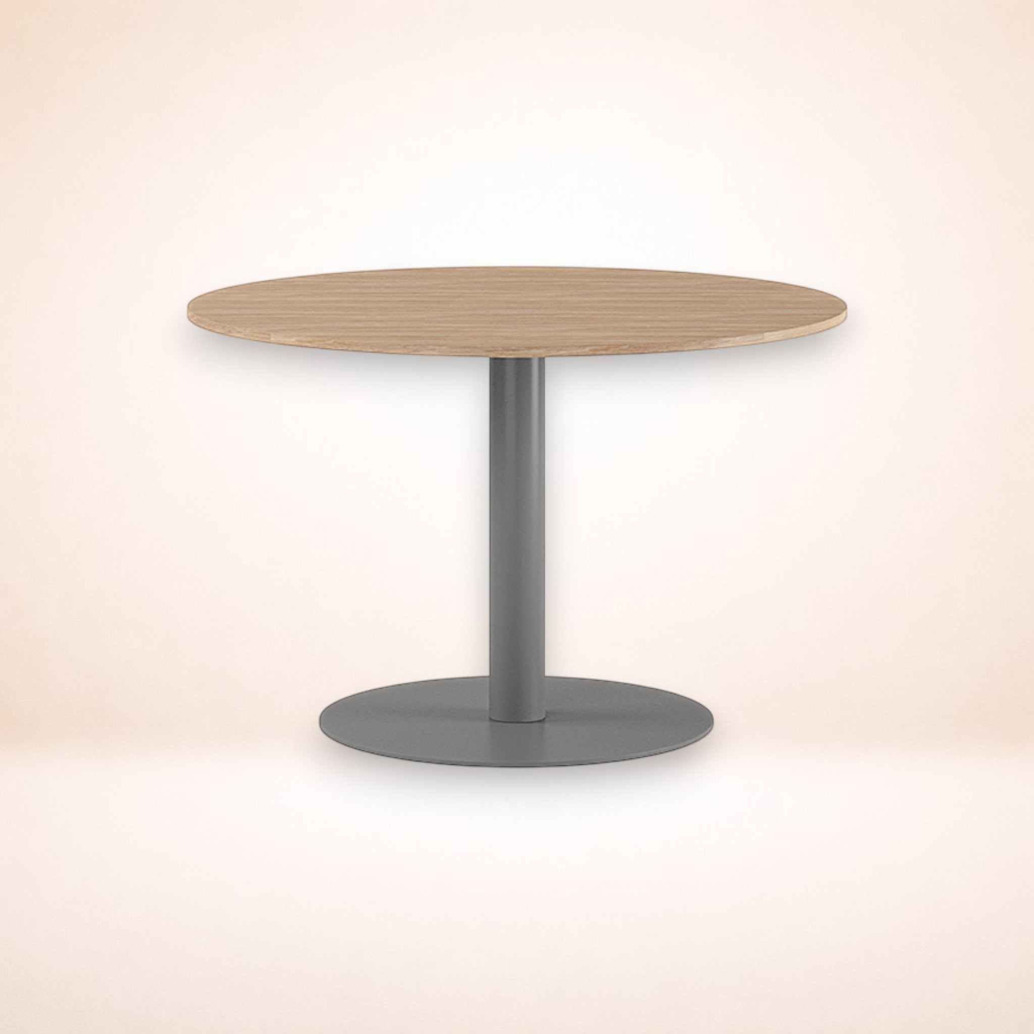 Pelarbord Ø120 urban oak / grå