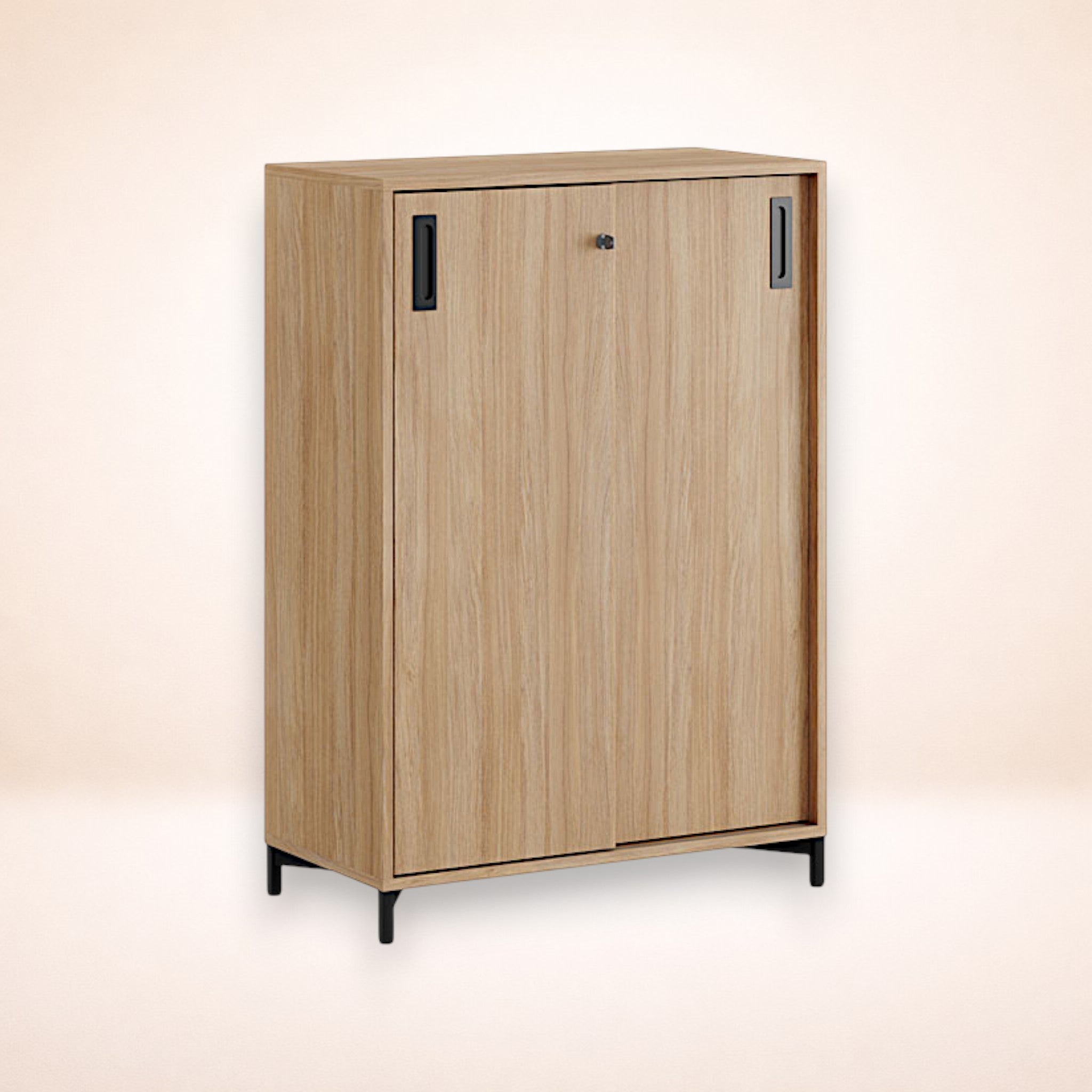 Skjutdörrskåp urban oak 80cm