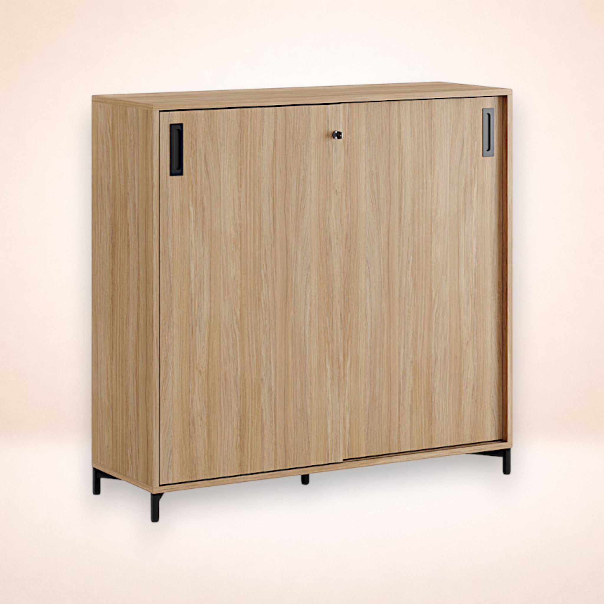 Skjutdörrskåp urban oak 120cm